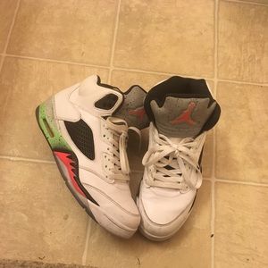 Jordan 5 Retro Infared 23 Light Poison Green